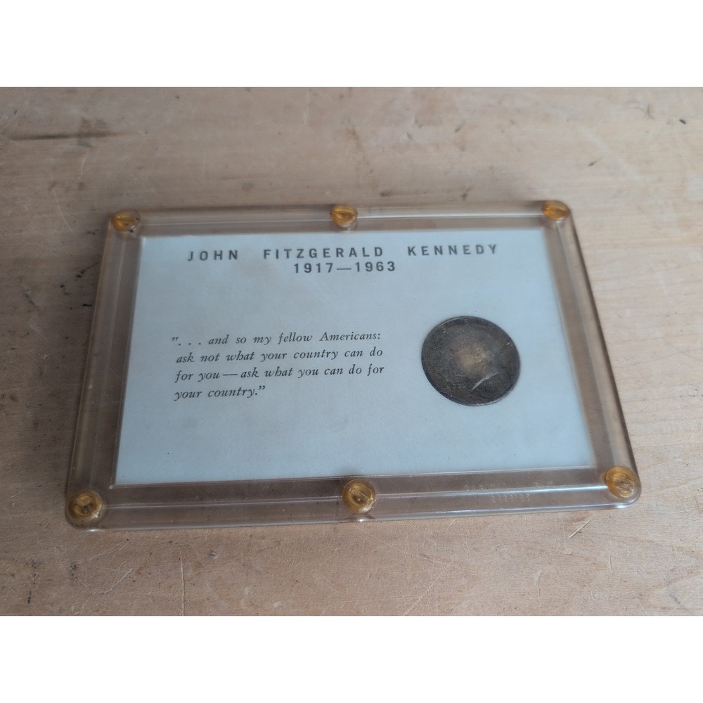 JOHN FITZGERALD KENNEDY "IN MEMORIUM" Coin 1917 - 1963 35th PRESIDENT, U.S.A.